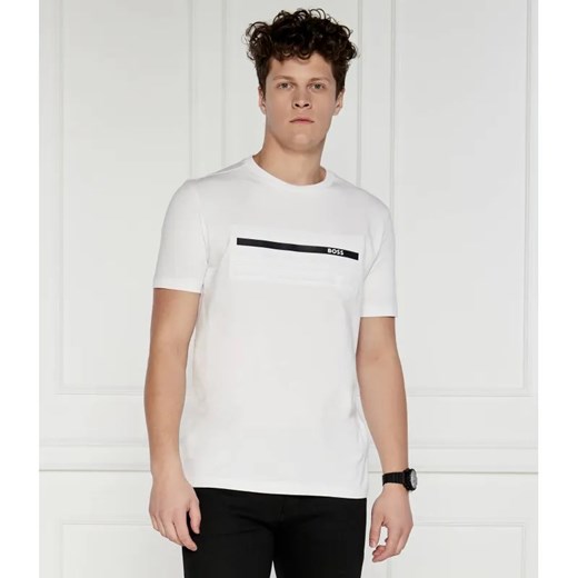 BOSS GREEN T-shirt Tee 4 | Regular Fit | stretch ze sklepu Gomez Fashion Store w kategorii T-shirty męskie - zdjęcie 184357673