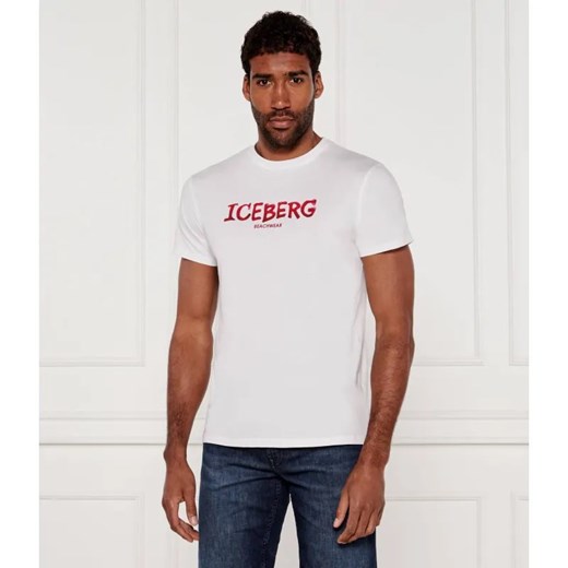 Iceberg T-shirt | Regular Fit ze sklepu Gomez Fashion Store w kategorii T-shirty męskie - zdjęcie 184357680