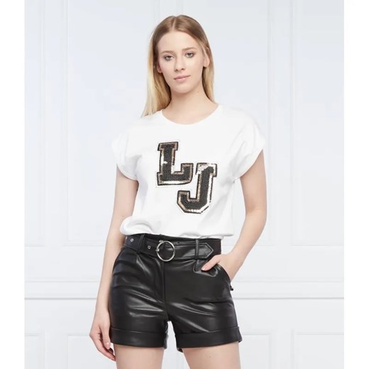 Liu Jo T-shirt | Regular Fit ze sklepu Gomez Fashion Store w kategorii Bluzki damskie - zdjęcie 184357713
