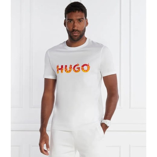 HUGO T-shirt Danda | Regular Fit L okazja Gomez Fashion Store