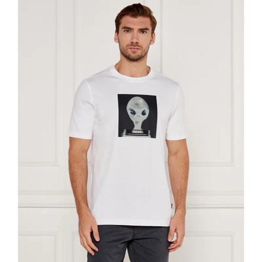 BOSS ORANGE T-shirt Alien | Regular Fit ze sklepu Gomez Fashion Store w kategorii T-shirty męskie - zdjęcie 184357743