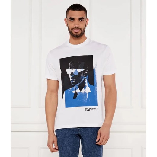 Karl Lagerfeld Jeans T-shirt | Regular Fit ze sklepu Gomez Fashion Store w kategorii T-shirty męskie - zdjęcie 184357751