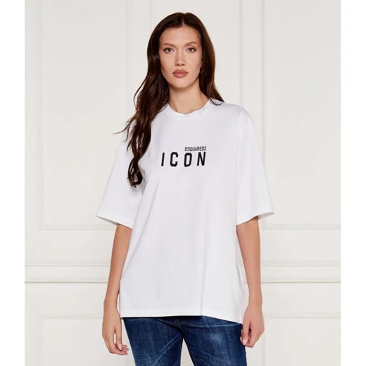 Dsquared2 T-shirt | Loose fit ze sklepu Gomez Fashion Store w kategorii Bluzki damskie - zdjęcie 184357800