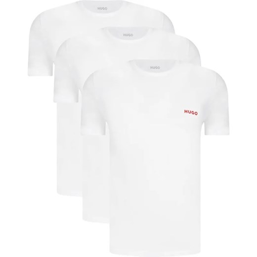 Hugo Bodywear T-shirt 3-pack RN TRIPLET P | Regular Fit ze sklepu Gomez Fashion Store w kategorii T-shirty męskie - zdjęcie 184357820