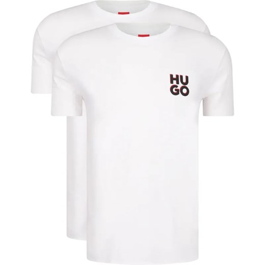 HUGO T-shirt | Regular Fit ze sklepu Gomez Fashion Store w kategorii T-shirty męskie - zdjęcie 184357840