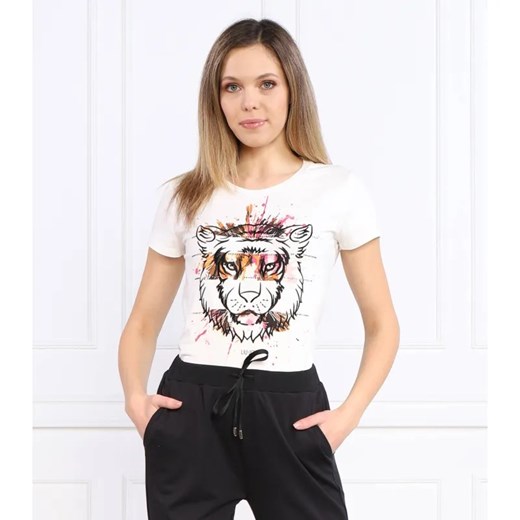 Liu Jo Sport T-shirt | Regular Fit ze sklepu Gomez Fashion Store w kategorii Bluzki damskie - zdjęcie 184357873