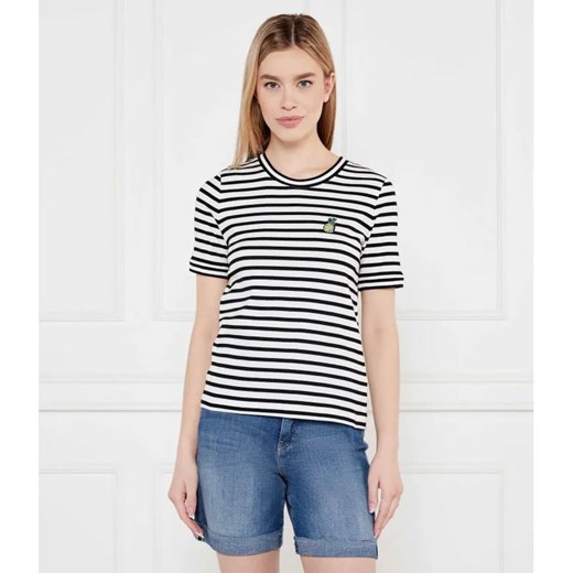 Marc Cain T-shirt | Regular Fit ze sklepu Gomez Fashion Store w kategorii Bluzki damskie - zdjęcie 184357883