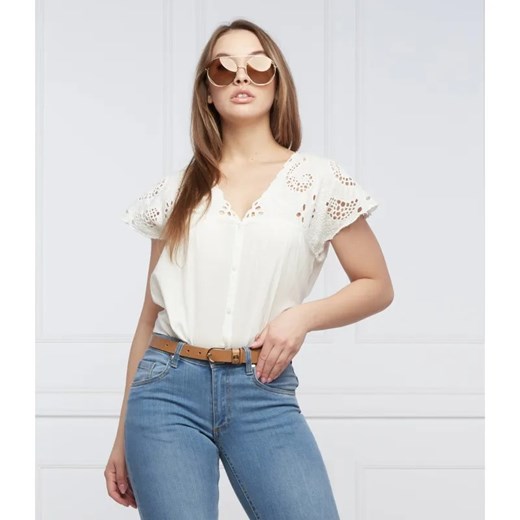 Pepe Jeans London Bluzka NARA | Regular Fit ze sklepu Gomez Fashion Store w kategorii Bluzki damskie - zdjęcie 184358002