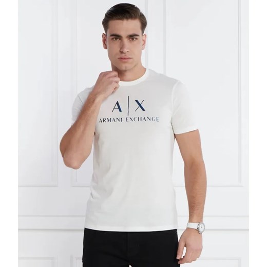 Armani Exchange T-shirt | Regular Fit ze sklepu Gomez Fashion Store w kategorii T-shirty męskie - zdjęcie 184358052