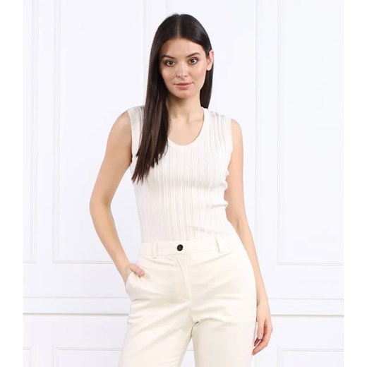 BOSS BLACK Top Flasica | Slim Fit ze sklepu Gomez Fashion Store w kategorii Bluzki damskie - zdjęcie 184358053