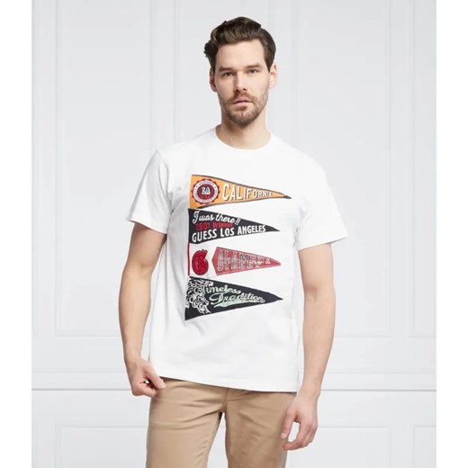 GUESS T-shirt PENNANT | Regular Fit Guess L promocyjna cena Gomez Fashion Store