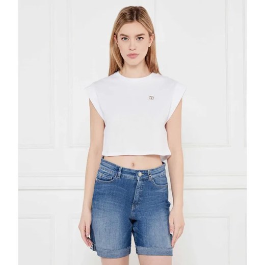 TWINSET Top | Cropped Fit ze sklepu Gomez Fashion Store w kategorii Bluzki damskie - zdjęcie 184358102
