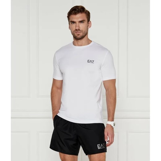 EA7 T-shirt | Regular Fit ze sklepu Gomez Fashion Store w kategorii T-shirty męskie - zdjęcie 184358121