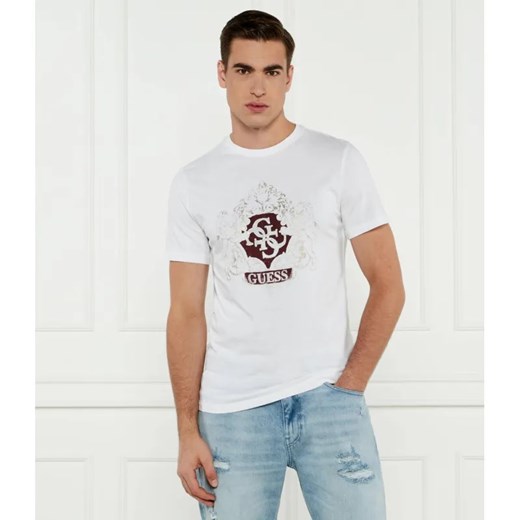 GUESS T-shirt | Slim Fit ze sklepu Gomez Fashion Store w kategorii T-shirty męskie - zdjęcie 184358151