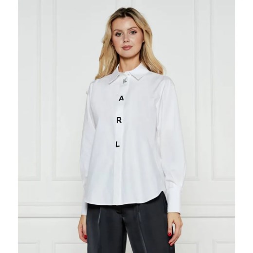 Karl Lagerfeld Koszula | Regular Fit ze sklepu Gomez Fashion Store w kategorii Koszule damskie - zdjęcie 184358161