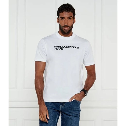Karl Lagerfeld Jeans T-shirt | Regular Fit ze sklepu Gomez Fashion Store w kategorii T-shirty męskie - zdjęcie 184358210