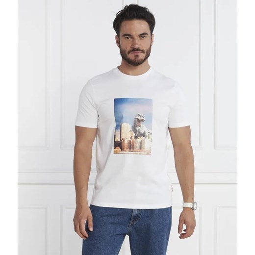 BOSS ORANGE T-shirt TeFragile | Regular Fit ze sklepu Gomez Fashion Store w kategorii T-shirty męskie - zdjęcie 184358224