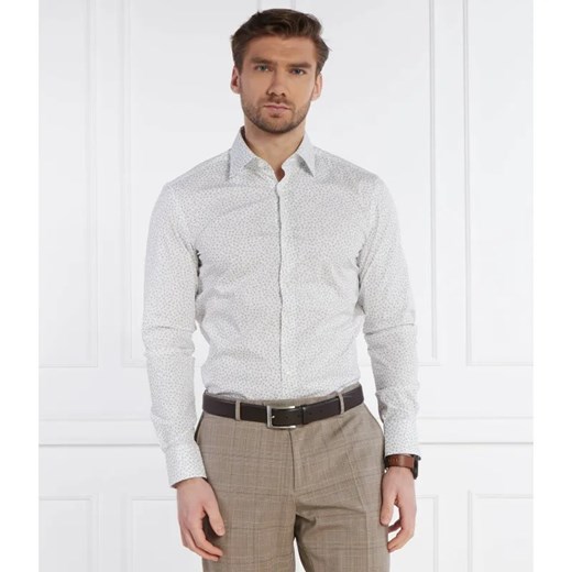 BOSS BLACK Koszula H-HANK-kent-C1-214 | Slim Fit | stretch ze sklepu Gomez Fashion Store w kategorii Koszule męskie - zdjęcie 184358242