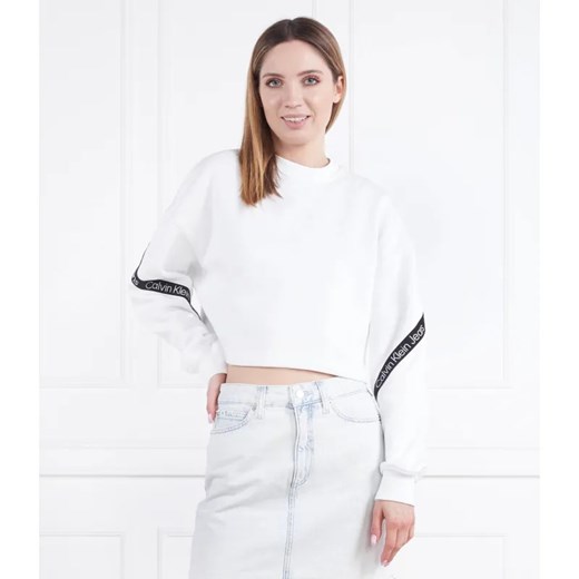 Calvin Klein Jeans Bluza | Cropped Fit ze sklepu Gomez Fashion Store w kategorii Bluzy damskie - zdjęcie 184358243