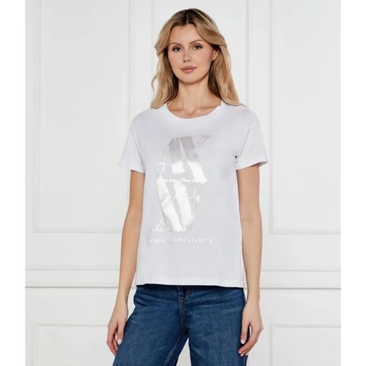 Armani Exchange T-shirt | Relaxed fit ze sklepu Gomez Fashion Store w kategorii Bluzki damskie - zdjęcie 184358244