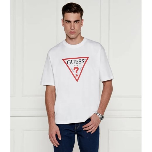 Guess Jeans T-shirt | Oversize fit ze sklepu Gomez Fashion Store w kategorii T-shirty męskie - zdjęcie 184358253