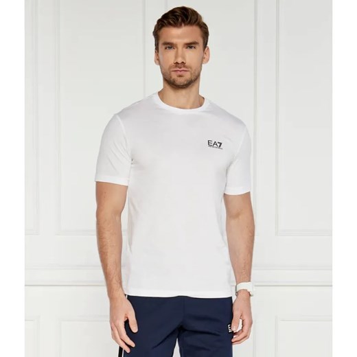 EA7 T-shirt | Slim Fit ze sklepu Gomez Fashion Store w kategorii T-shirty męskie - zdjęcie 184358271