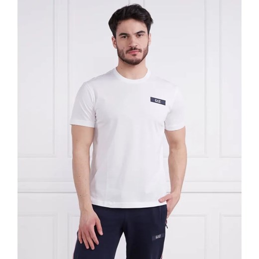 EA7 T-shirt | Regular Fit ze sklepu Gomez Fashion Store w kategorii T-shirty męskie - zdjęcie 184358301