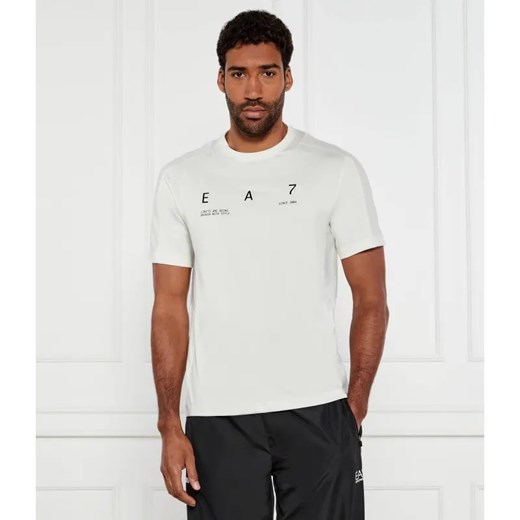 EA7 T-shirt | Regular Fit ze sklepu Gomez Fashion Store w kategorii T-shirty męskie - zdjęcie 184358303