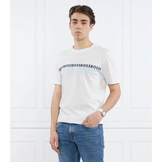 BOSS GREEN T-shirt Tee 2 | Regular Fit ze sklepu Gomez Fashion Store w kategorii T-shirty męskie - zdjęcie 184358321