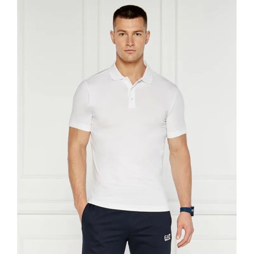 EA7 Polo | Regular Fit ze sklepu Gomez Fashion Store w kategorii T-shirty męskie - zdjęcie 184358363