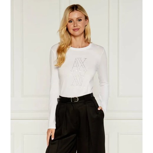 Armani Exchange Bluzka | Slim Fit ze sklepu Gomez Fashion Store w kategorii Bluzki damskie - zdjęcie 184358412