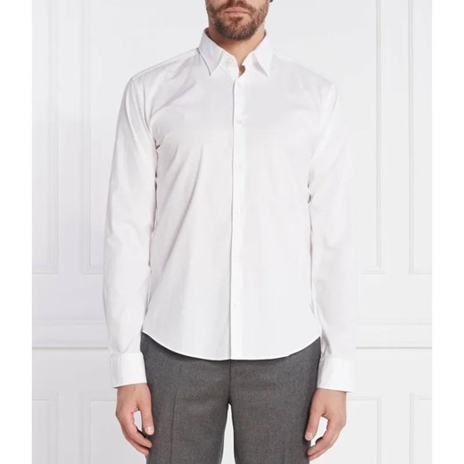 HUGO Koszula Ermo | Slim Fit | stretch ze sklepu Gomez Fashion Store w kategorii Koszule męskie - zdjęcie 184358422