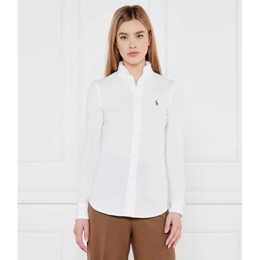 POLO RALPH LAUREN Koszula HEIDI | Slim Fit ze sklepu Gomez Fashion Store w kategorii Koszule damskie - zdjęcie 184358453