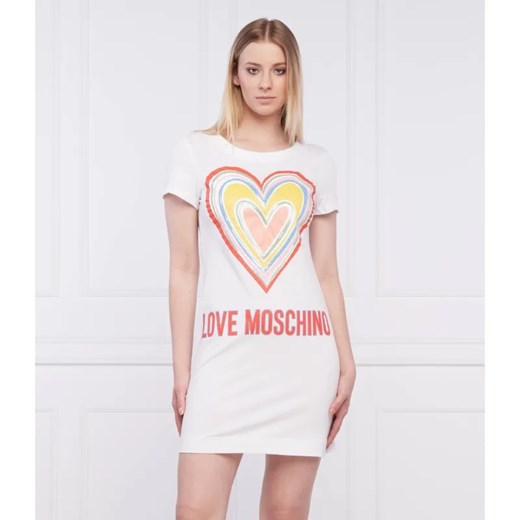 Love Moschino Sukienka ze sklepu Gomez Fashion Store w kategorii Sukienki - zdjęcie 184358484