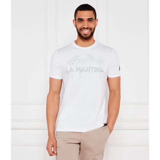 La Martina T-shirt | Regular Fit ze sklepu Gomez Fashion Store w kategorii T-shirty męskie - zdjęcie 184358523