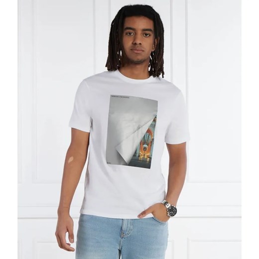 Armani Exchange T-shirt | Regular Fit ze sklepu Gomez Fashion Store w kategorii T-shirty męskie - zdjęcie 184358530