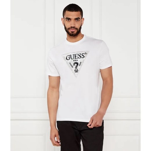 GUESS T-shirt | Regular Fit ze sklepu Gomez Fashion Store w kategorii T-shirty męskie - zdjęcie 184358593