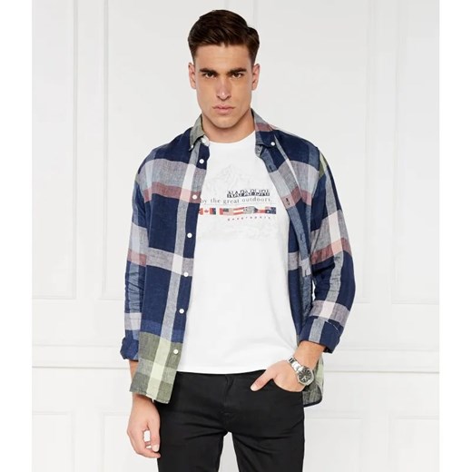 Napapijri T-shirt S-TURIN | Regular Fit ze sklepu Gomez Fashion Store w kategorii T-shirty męskie - zdjęcie 184358602
