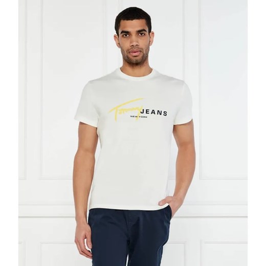 Tommy Jeans T-shirt | Regular Fit ze sklepu Gomez Fashion Store w kategorii T-shirty męskie - zdjęcie 184358644