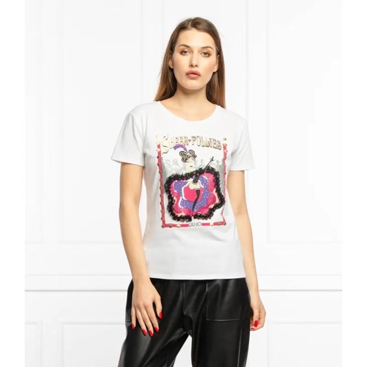 Liu Jo T-shirt | Regular Fit ze sklepu Gomez Fashion Store w kategorii Bluzki damskie - zdjęcie 184358722