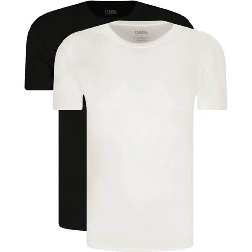Karl Lagerfeld T-shirt 2-pack | Regular Fit ze sklepu Gomez Fashion Store w kategorii T-shirty męskie - zdjęcie 184358741