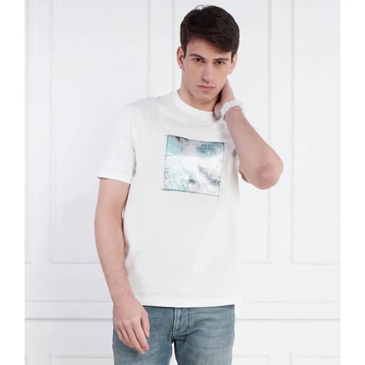 Armani Exchange T-shirt | Regular Fit ze sklepu Gomez Fashion Store w kategorii T-shirty męskie - zdjęcie 184358772