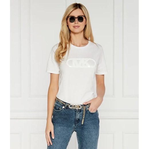 Michael Kors T-shirt | Regular Fit ze sklepu Gomez Fashion Store w kategorii Bluzki damskie - zdjęcie 184358780