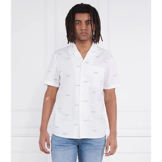 HUGO Koszula Ellino | Regular Fit ze sklepu Gomez Fashion Store w kategorii Koszule męskie - zdjęcie 184358790