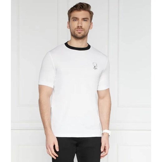 Karl Lagerfeld T-shirt | Regular Fit ze sklepu Gomez Fashion Store w kategorii T-shirty męskie - zdjęcie 184358791