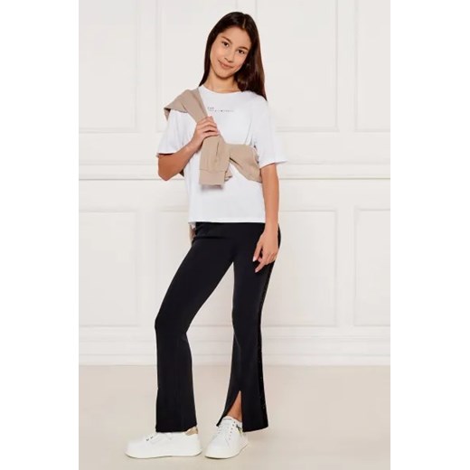 EA7 Spodnie dresowe | flare fit 160 okazja Gomez Fashion Store