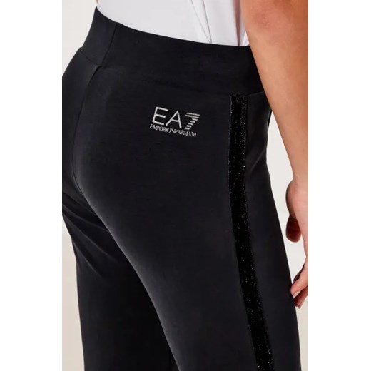 EA7 Spodnie dresowe | flare fit 160 Gomez Fashion Store okazja