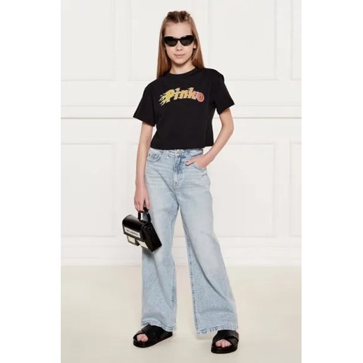Pinko UP T-shirt | Cropped Fit 152 okazja Gomez Fashion Store
