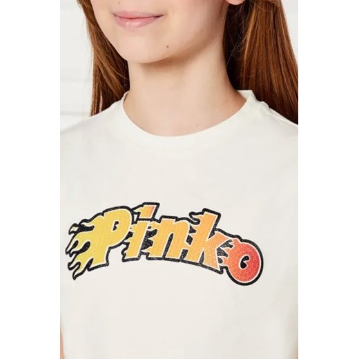 Pinko UP T-shirt | Cropped Fit 164 Gomez Fashion Store okazja