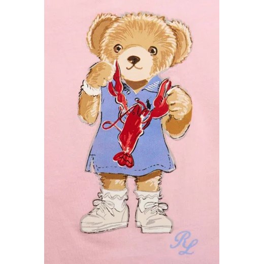 POLO RALPH LAUREN T-shirt | Regular Fit Polo Ralph Lauren 80 okazyjna cena Gomez Fashion Store